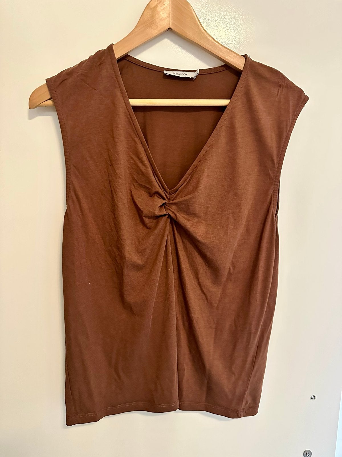 Sissy-Boy Bruine Top - S, Kleding | Dames, Ophalen, Bruin, Zo goed als nieuw, Maat 36 (S)