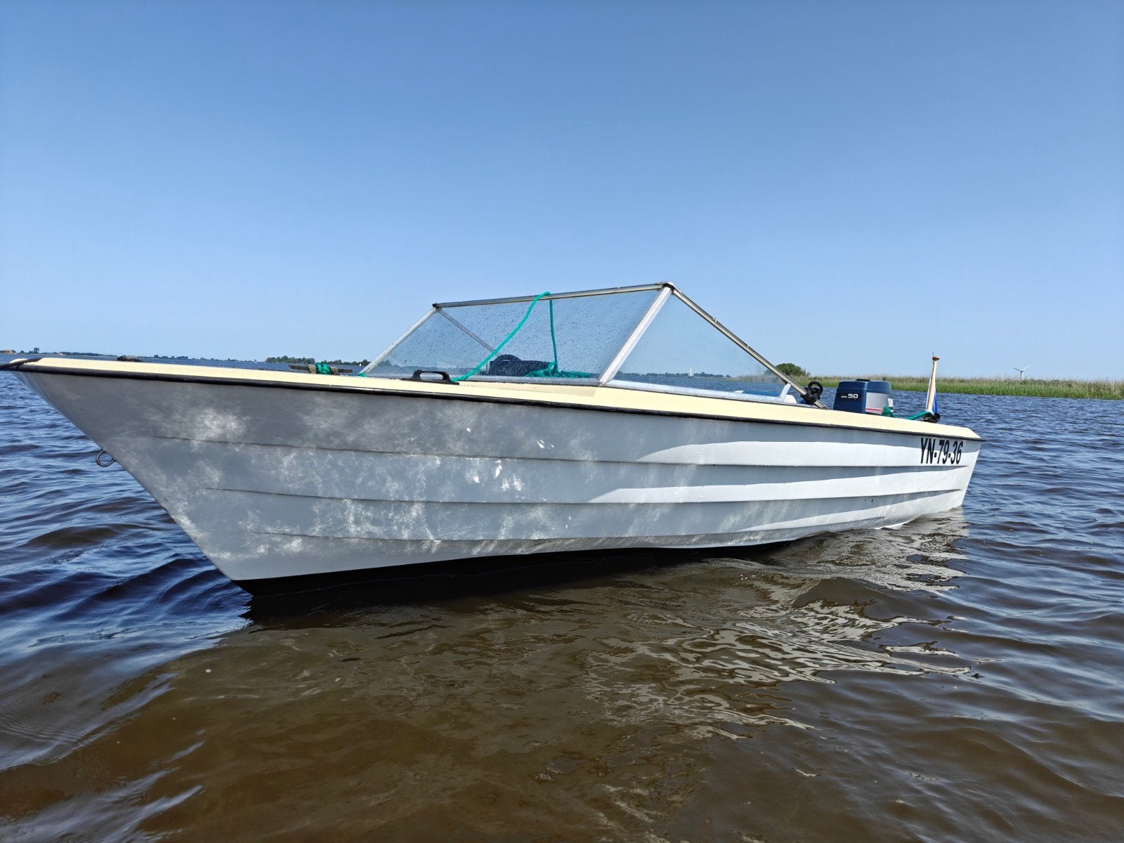 Leuke speed/tour boot met Yamaha 50pk, Watersport en Boten, Overige merken, Gebruikt, Ophalen of Verzenden, Minder dan 70 pk