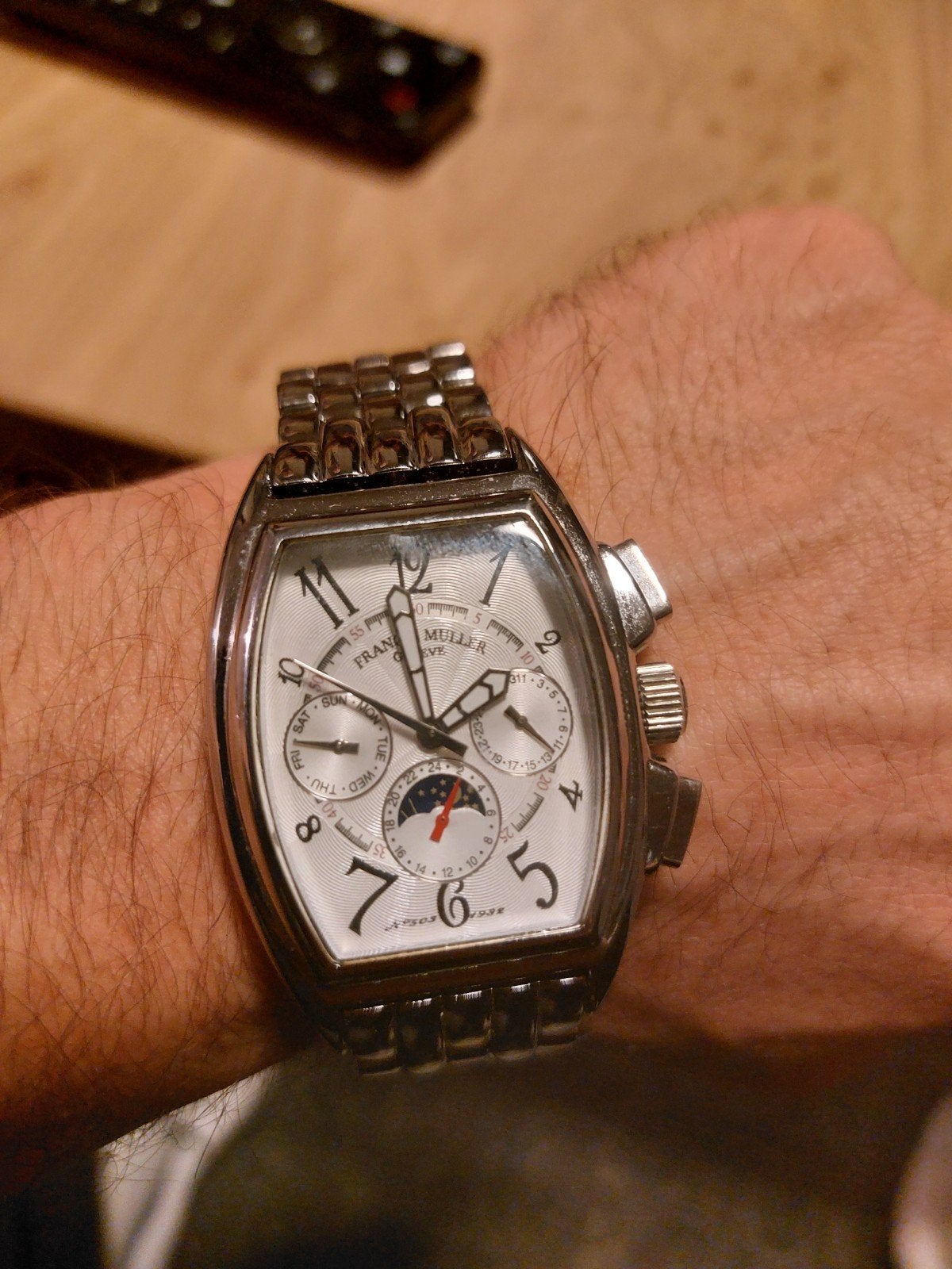 Franck Muller Conquistador Chronograaf Herenhorloge, Ophalen