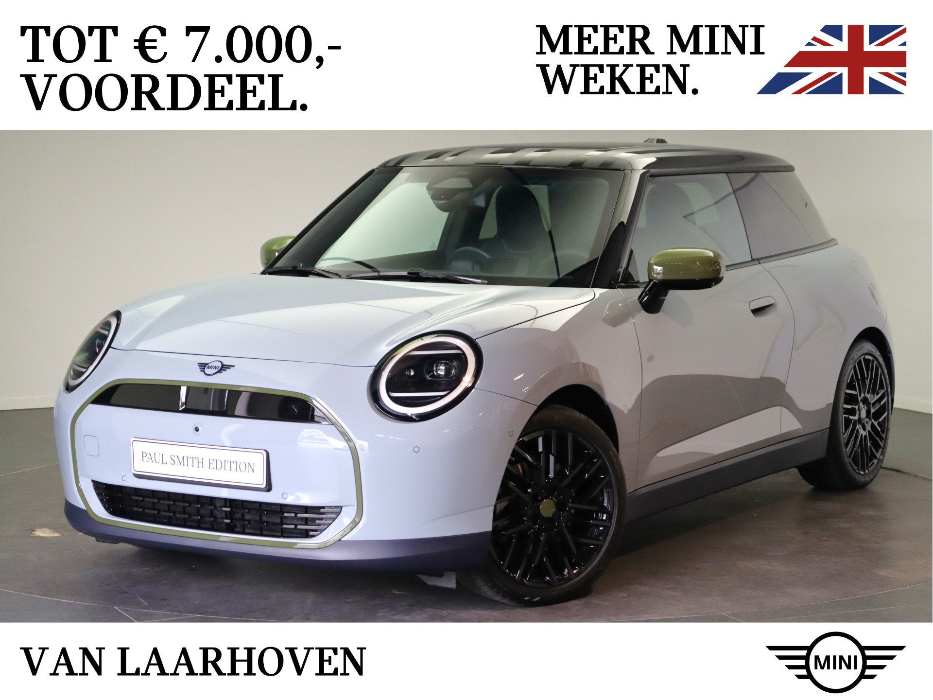 MINI Hatchback Cooper SE / Pakket XL / Panoramadak / JCW Spo, Dealer onderhouden, 4 stoelen, Leder en Stof, Mini Electric