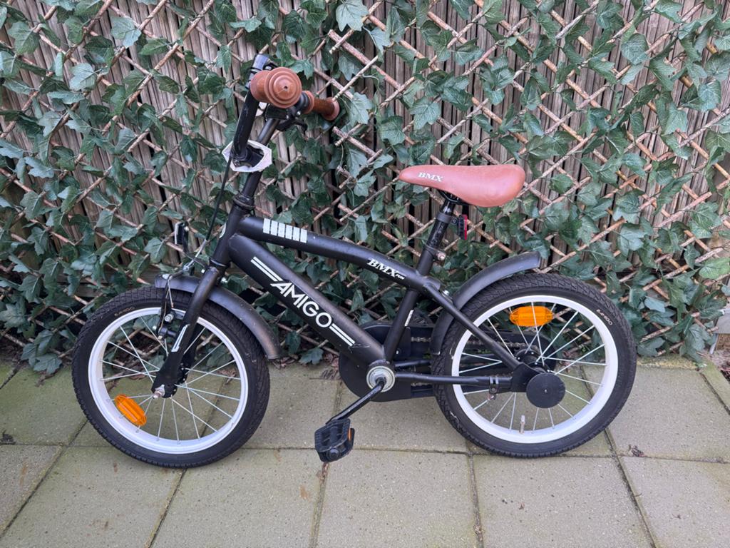 Fiets 16 inch, Fietsen en Brommers, Ophalen, Gebruikt, 16 tot 20 inch