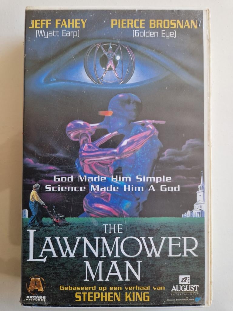 The Lawnmower Man [VHS] S.F./Thriller, Vanaf 16 jaar, Verzenden, Gebruikt, Science Fiction en Fantasy