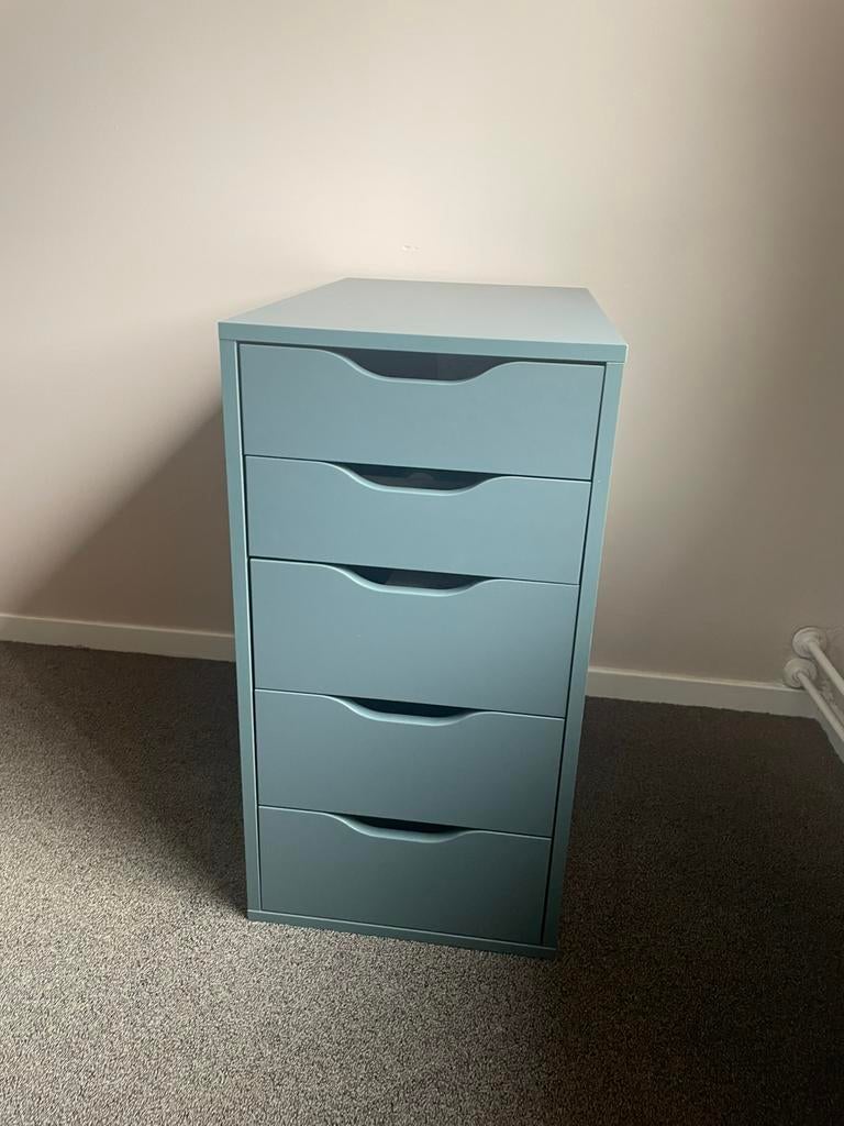 Ladekastje IKEA Alex, Ophalen, Minder dan 50 cm, 5 laden of meer, Zo goed als nieuw