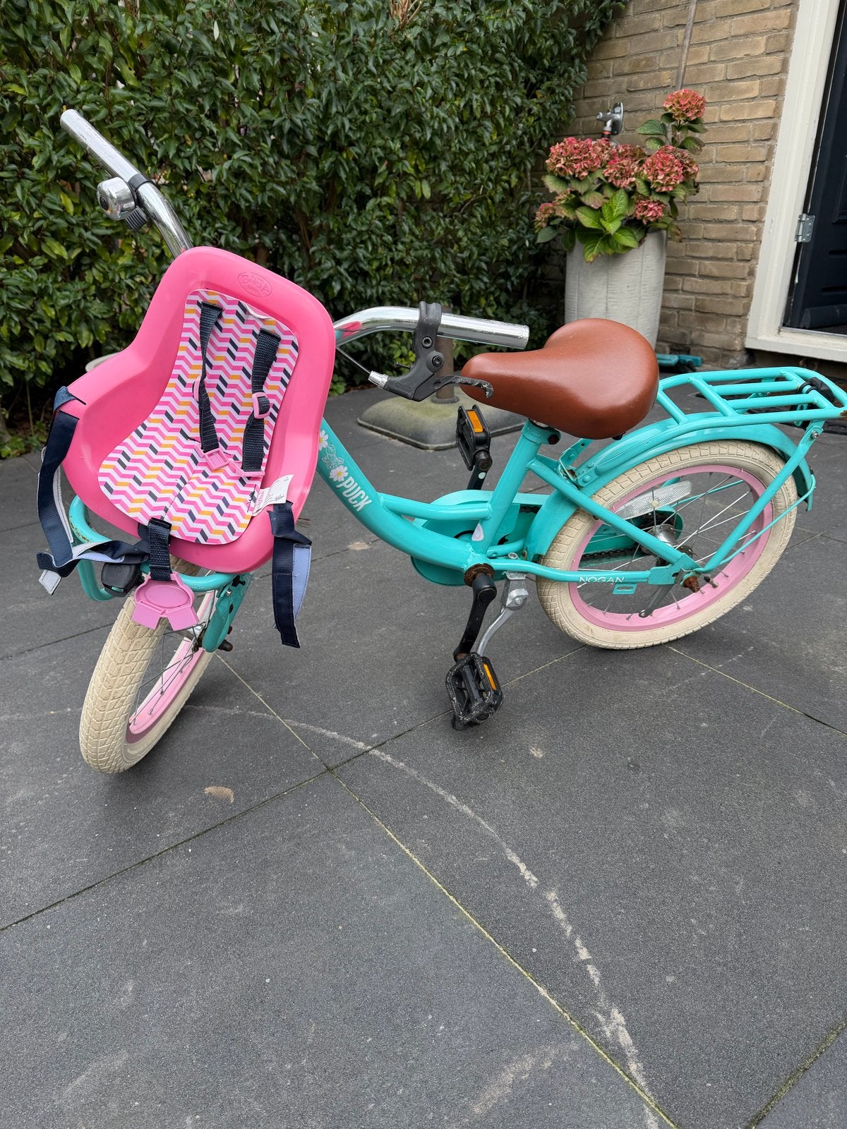 Kinderfiets 16 inch, Fietsen en Brommers, Ophalen, Gebruikt, Terugtraprem, 16 tot 20 inch