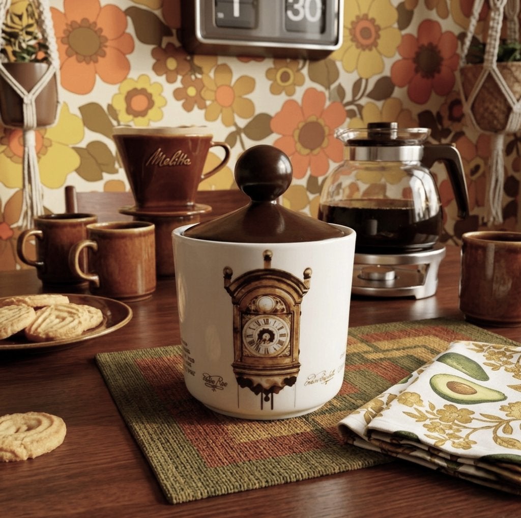 70's- Nutroma porselein mitterteich klokkenservies suikerpot, Ophalen of Verzenden