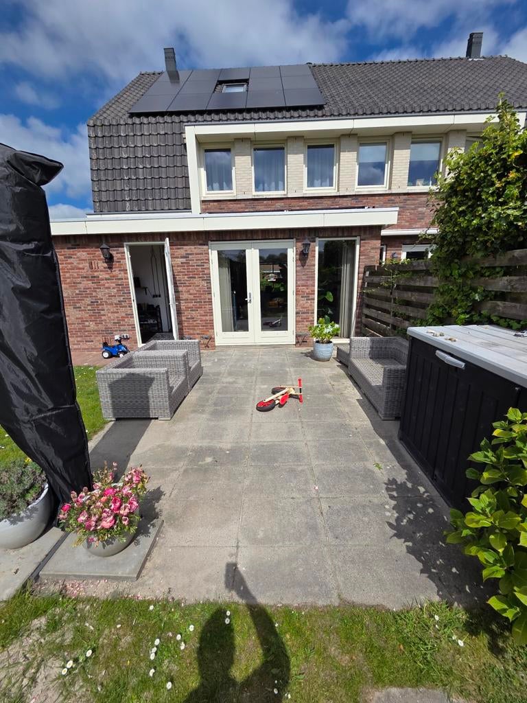 Beton tegels 60x40 cm - 98 stuks, Gebruikt, Ophalen of Verzenden, 10 m² of meer, Beton