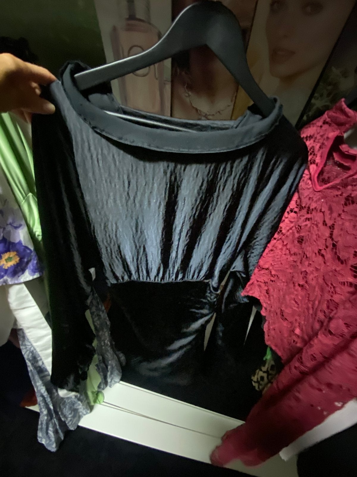 Jurk blavk, Kleding | Dames, Ophalen of Verzenden, Zo goed als nieuw, Onder de knie
