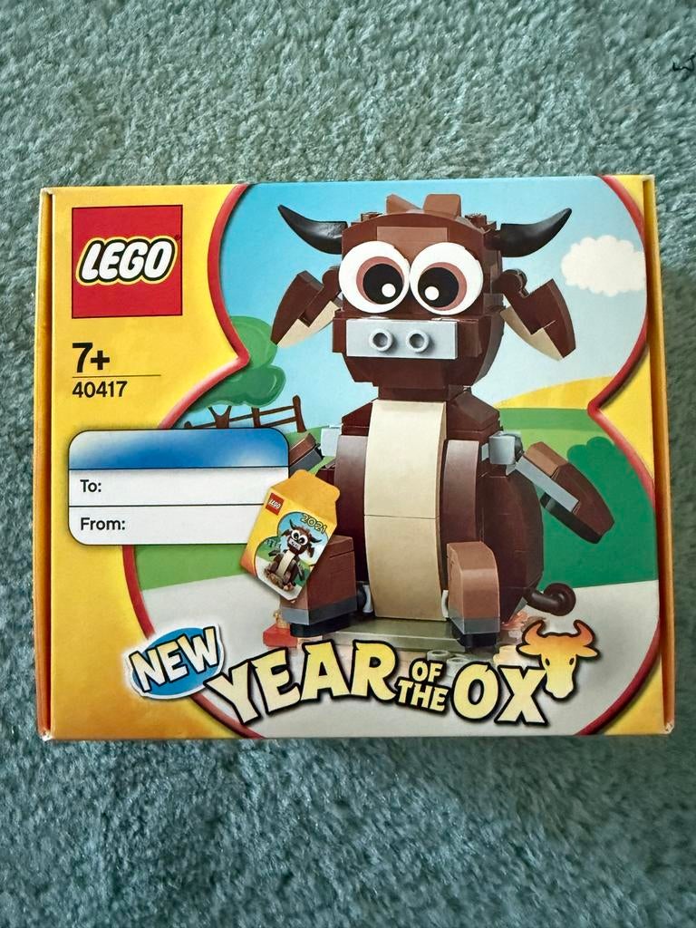 LEGO 40417 Jaar van de Os - Nieuw in doos, Kinderen en Baby's, Speelgoed | Duplo en Lego, Nieuw, Lego, Complete set, Ongeopend/sealed