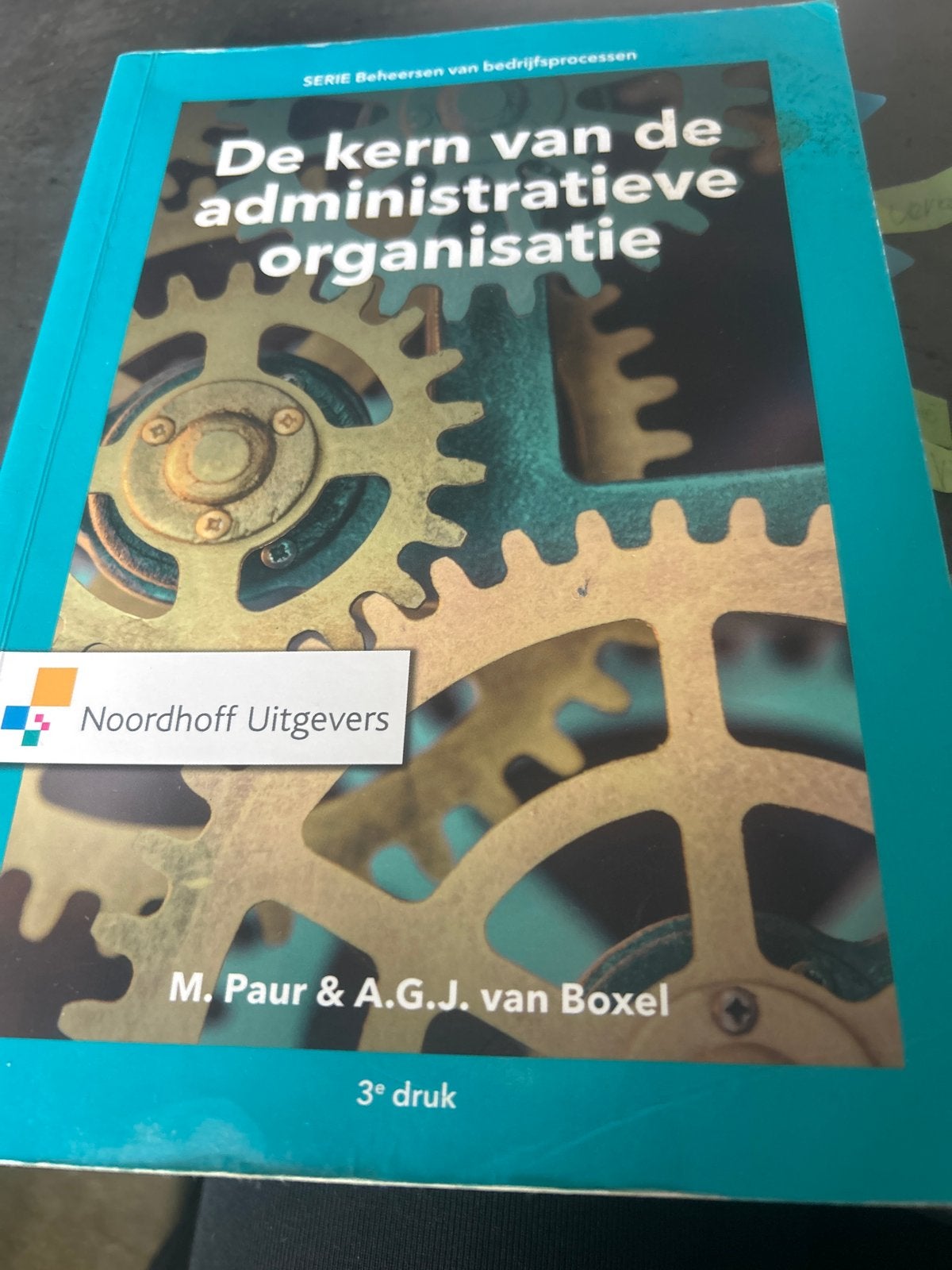 De kern van de administratieve organisatie - M. Paur & A.G.J, Ophalen of Verzenden, Zo goed als nieuw, Accountancy en Administratie
