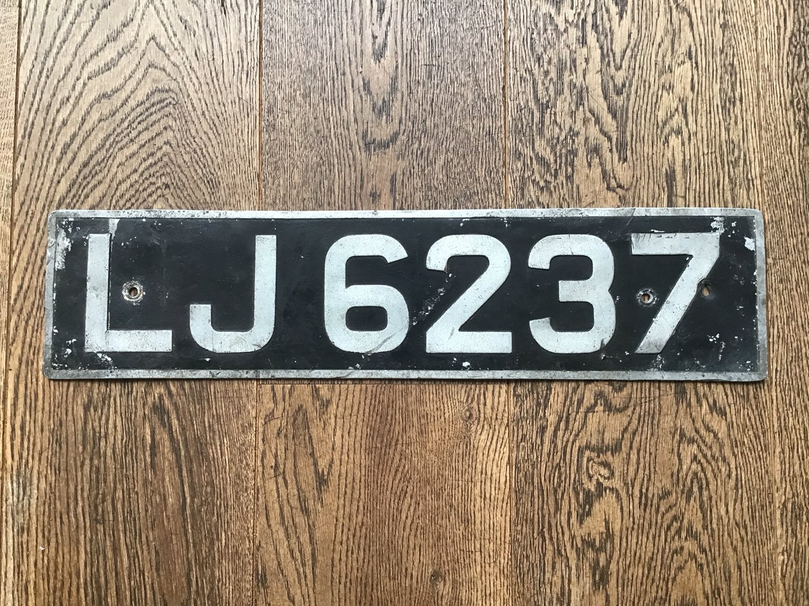 Bijzondere kentekenplaat nummerplaat uit Engeland 1929, Ophalen of Verzenden, Gebruikt, Auto's