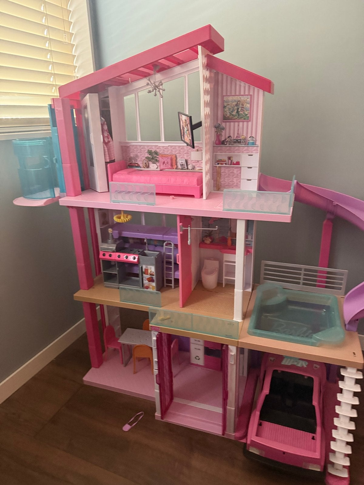 Grote Barbie Droomhuis met accessoires, Ophalen, Gebruikt, Barbie