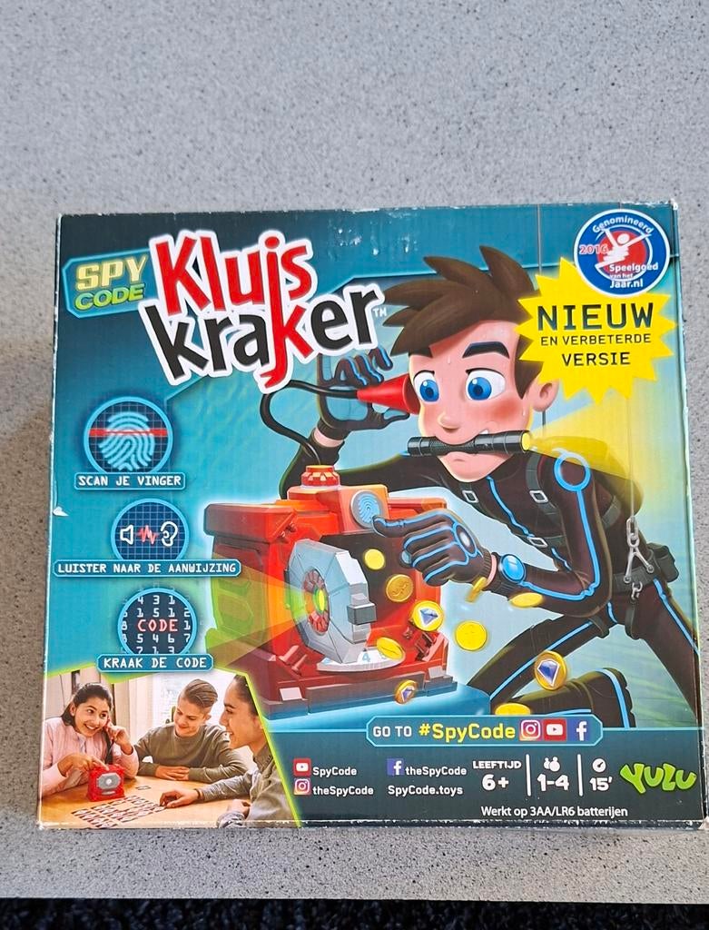 Spel kluis kraker 6+, Hobby en Vrije tijd, Gezelschapsspellen | Overige, Drie of vier spelers, Ophalen of Verzenden, Zo goed als nieuw
