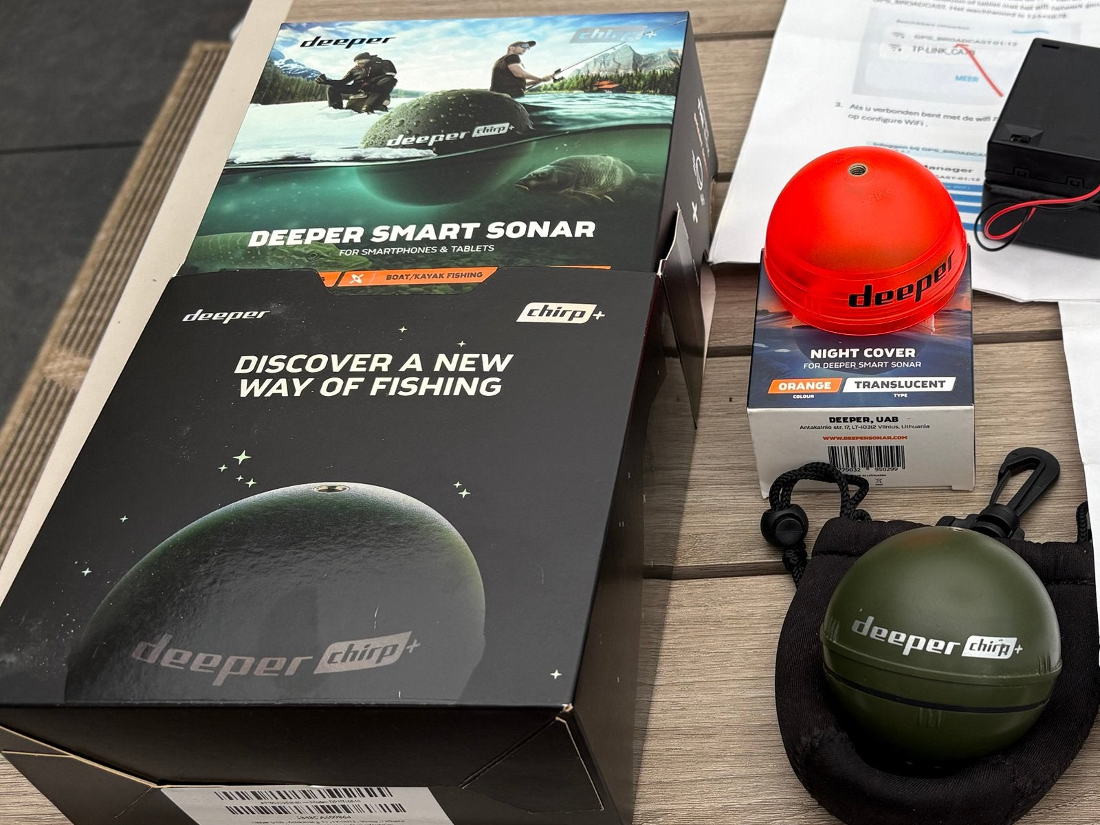 Deeper Chirp met night cover, Ophalen of Verzenden, Zo goed als nieuw, Overige typen