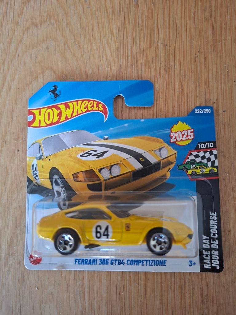 Hotwheels Ferrari 365 GTB4 competizione, Ophalen of Verzenden, Nieuw, Auto
