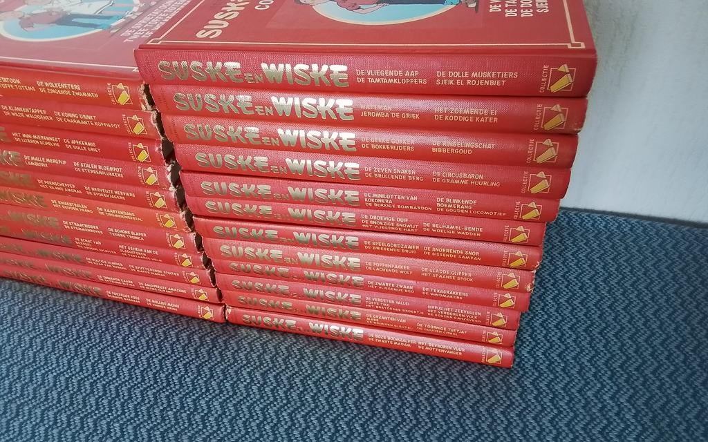 Suske en Wiske, Boeken, Stripboeken, Meerdere stripboeken, Ophalen, Gelezen