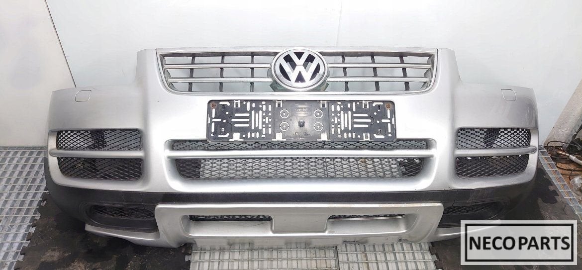 VW TOUAREG 7L I 02-07 LAK: LA7W BUMPER COMPLEET LEVERBAAR!!, Gebruikt, -, Volkswagen, -
