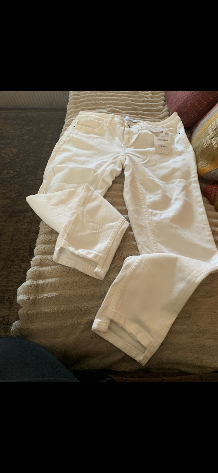 Zara witte jeans 40, Maat 38/40 (M), Wit, Ophalen of Verzenden, Zo goed als nieuw