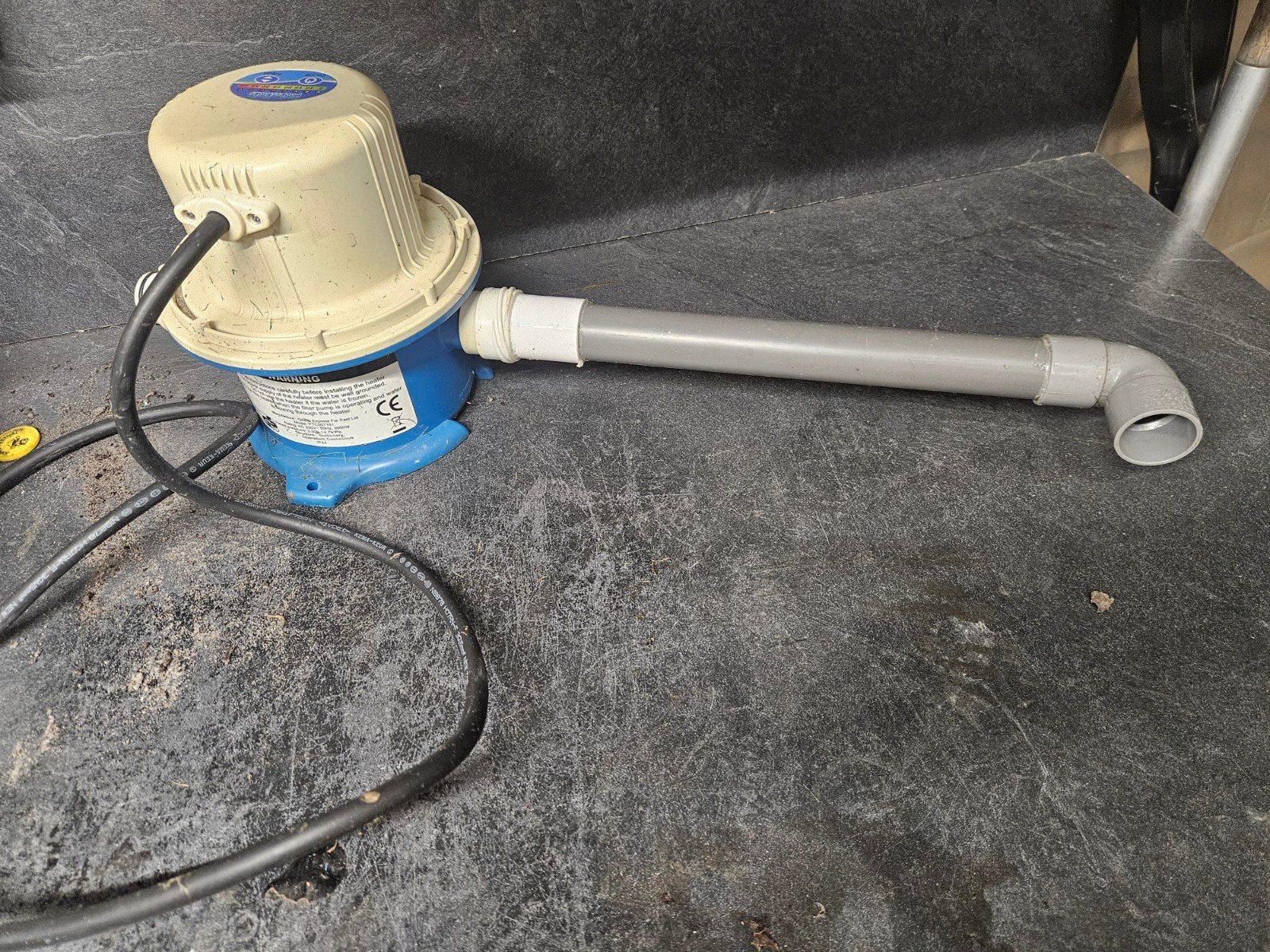zwembad verwarmer 3kw, Ophalen of Verzenden, Gebruikt