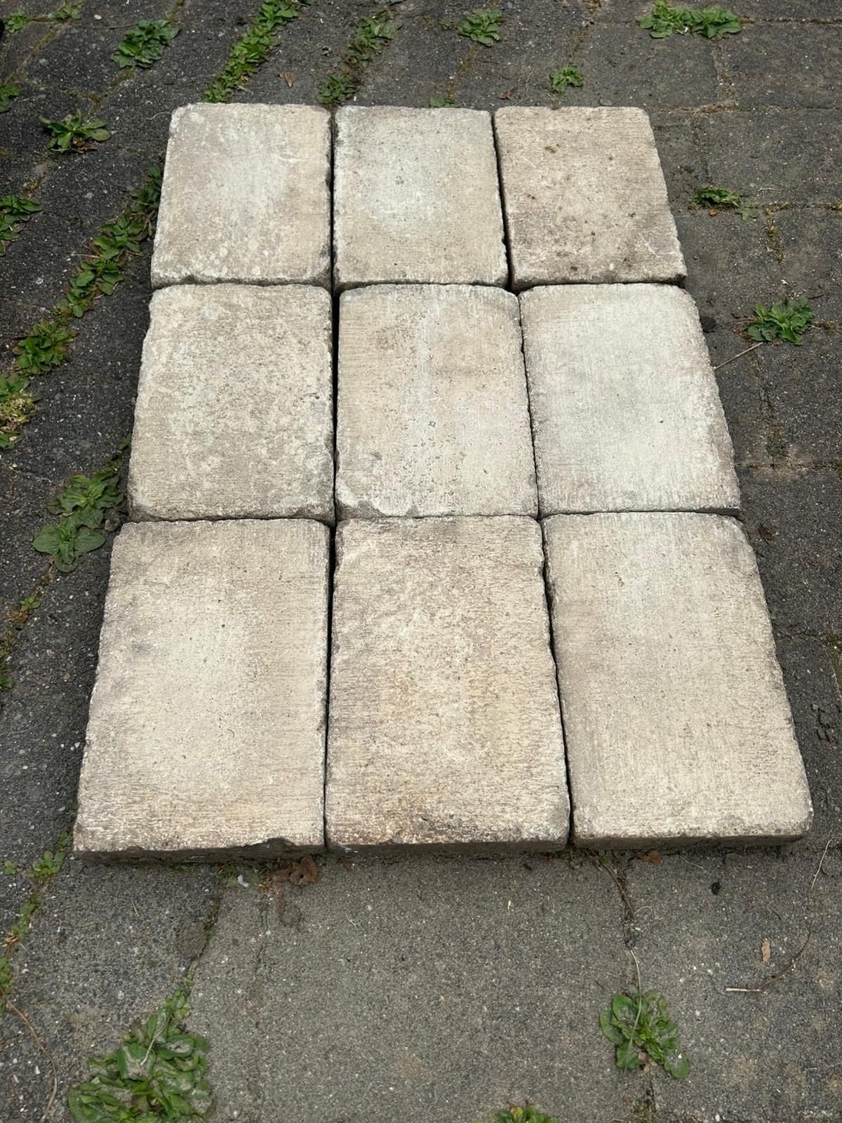 Tuintegels - Ongeveer 45 m2, Tuin en Terras, Tegels en Klinkers, Ophalen, Gebruikt, Beton, Terrastegels