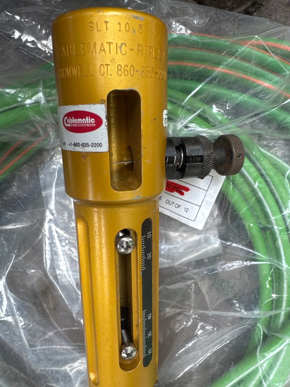 Ripley Cablematic SLT 1043 C6 Kabelstripper, Ophalen, Gebruikt, Snijgereedschap, Overige merken