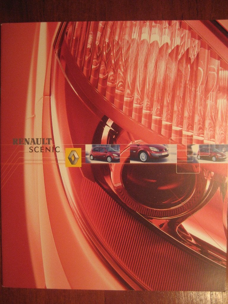 Renault Scenic (april 2003), Boeken, Auto's | Folders en Tijdschriften, Ophalen of Verzenden, Nieuw, Renault