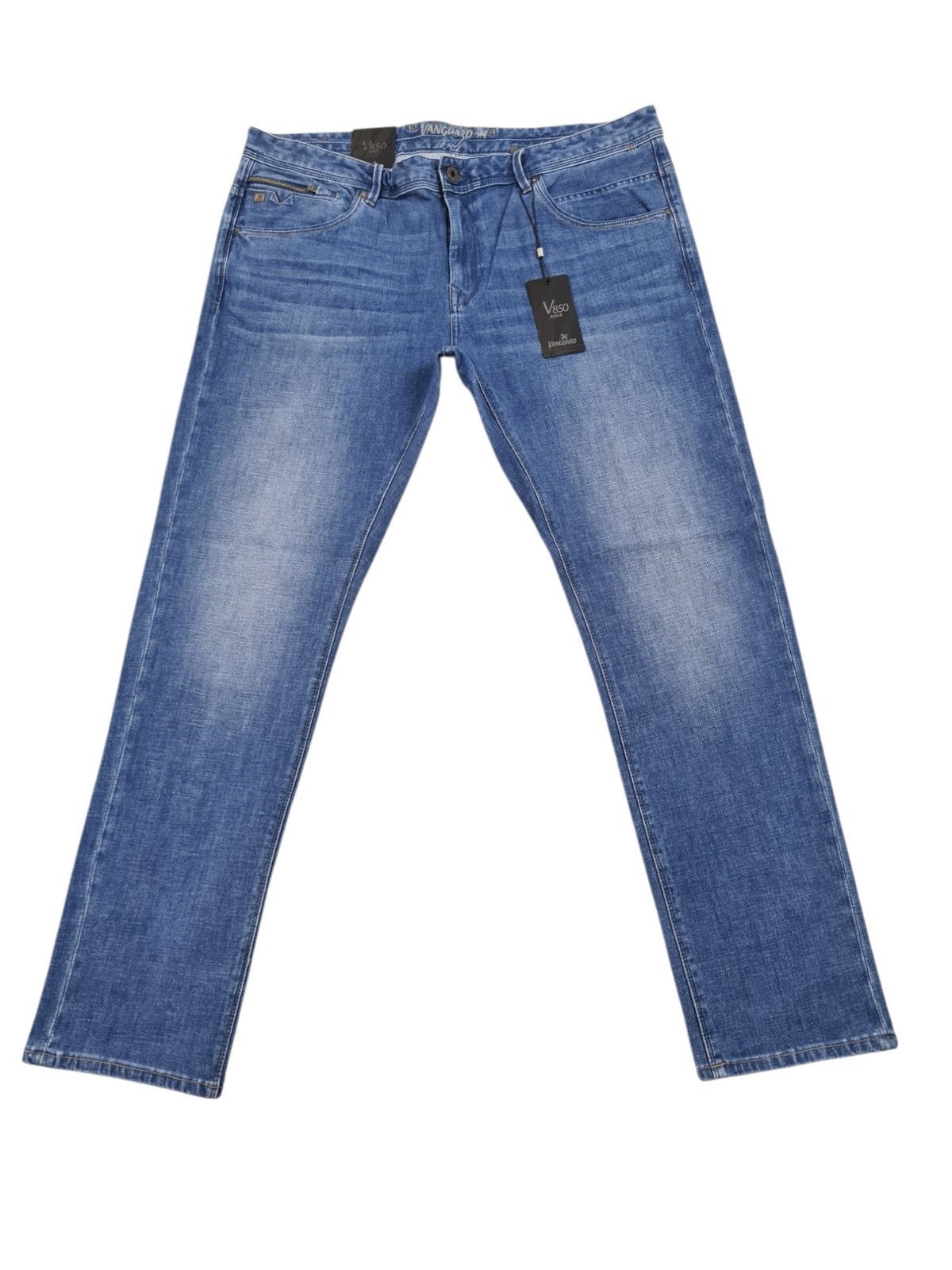 Vanguard V850 MBU W40 L32 NIEUW Slim STRETCH JOD4032 Blue, W36 - W38 (confectie 52/54), New Yorkstraat 50, 1175 RD Lijnden, https://www.justbrands.nl/klantenservice