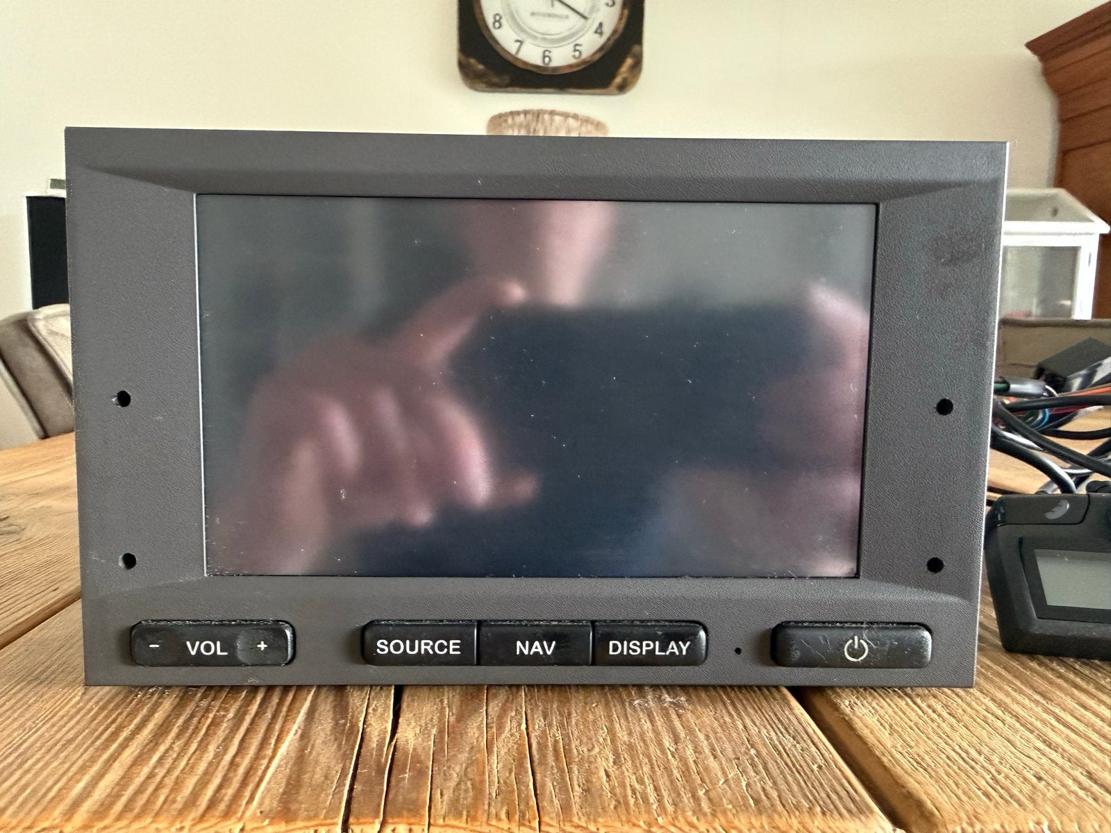 Saab AS3 Audio Systeem met Navigatie en 7" LCD Scherm, Ophalen of Verzenden, Gebruikt