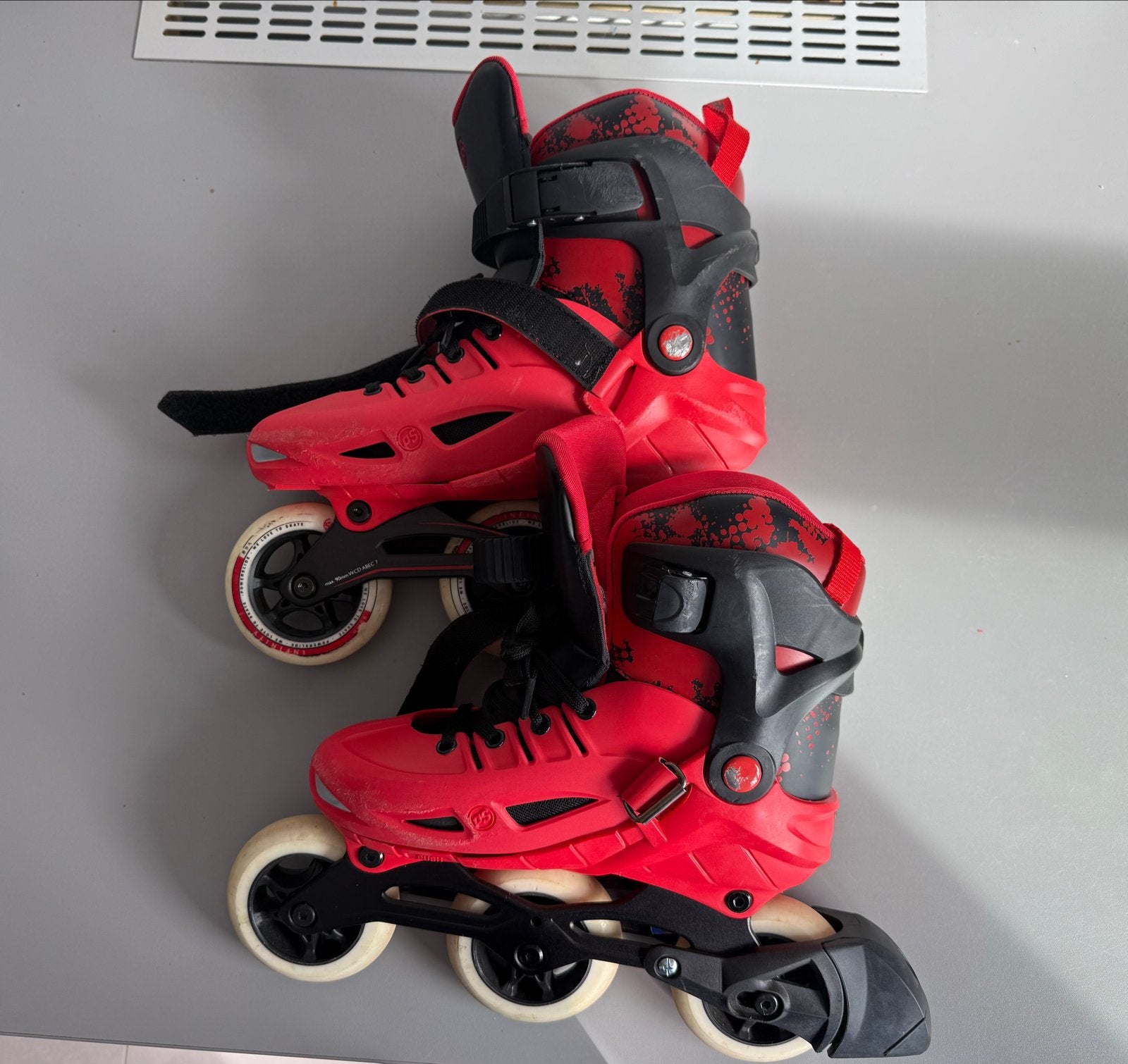 Powerslide skates met grote wielen, verstelbaar (37-40), Ophalen of Verzenden, Gebruikt, Overige typen, Overige merken