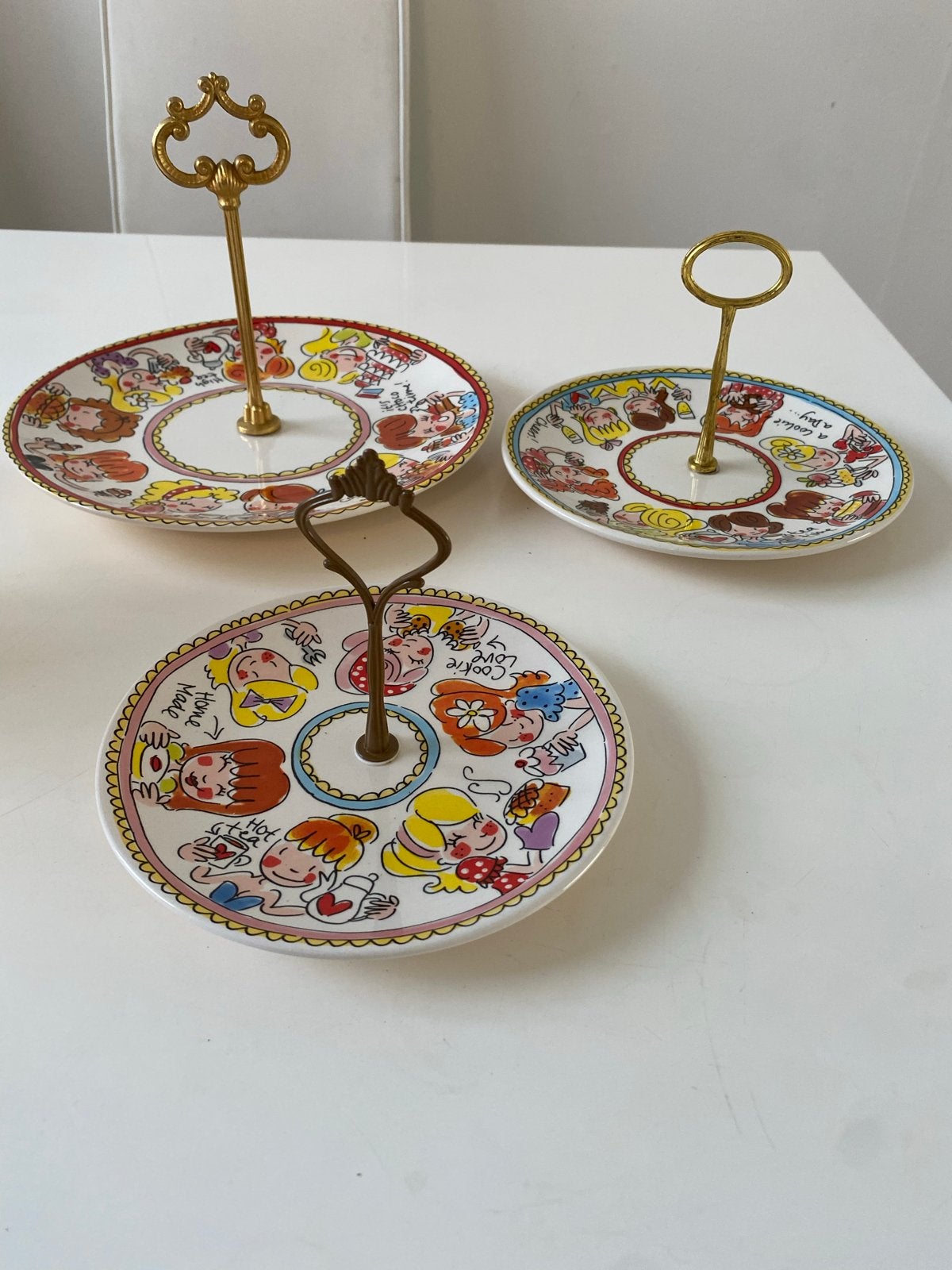 3 etagères  - Blond Amsterdam, Gebruikt, Overige merken, Keramiek, Overige typen
