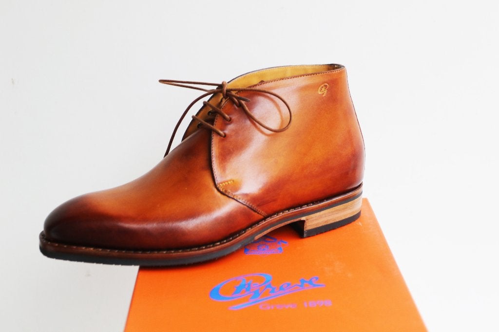 Nieuw in doos! Greve Tilburg chukkaboot in 4.5 J = 37.5, Kleding | Heren, Schoenen, Greve Atelier, Bruin, Boots, Nieuw