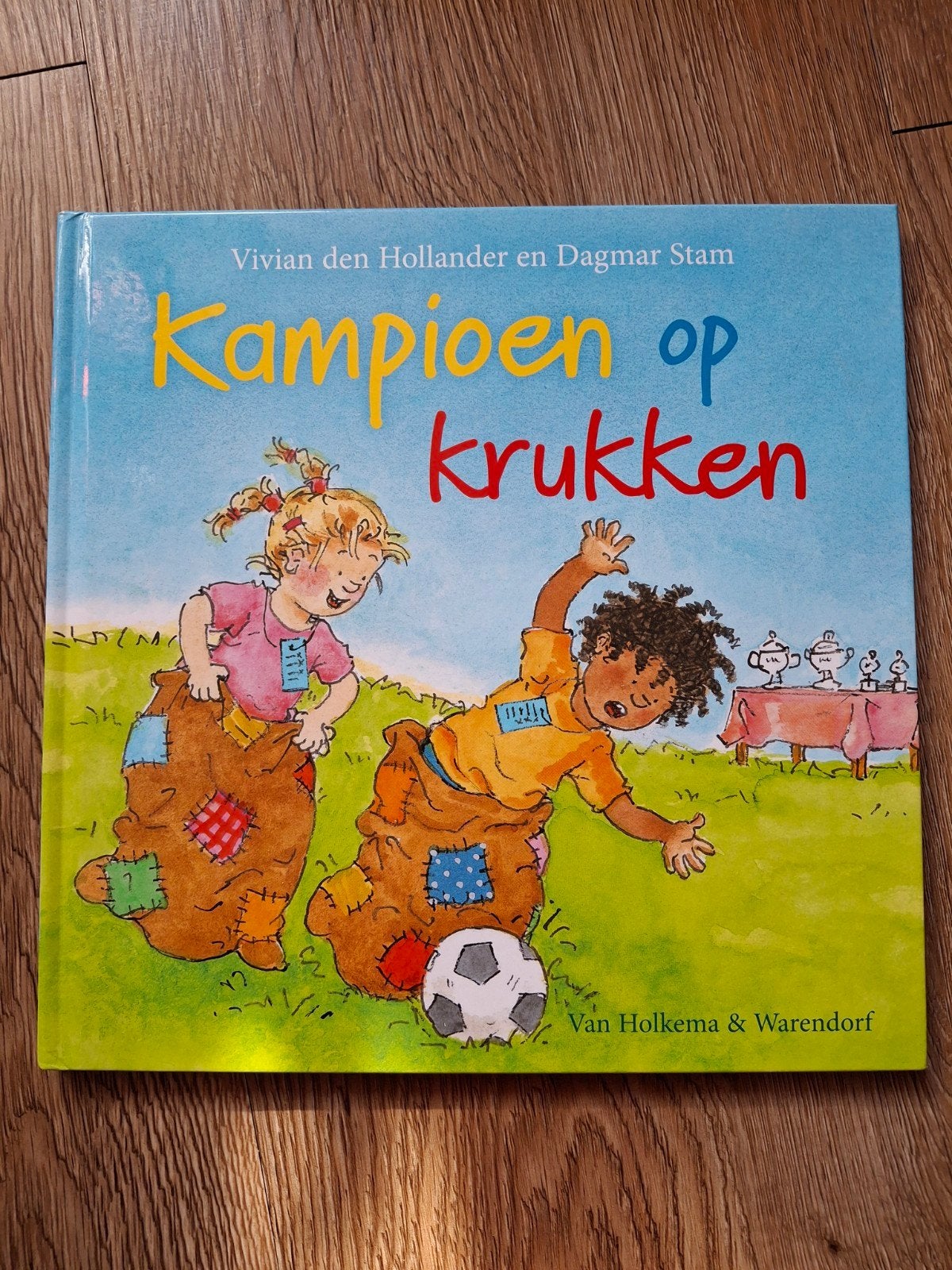 Kampioen op krukken - Vivian den Hollander, Ophalen of Verzenden