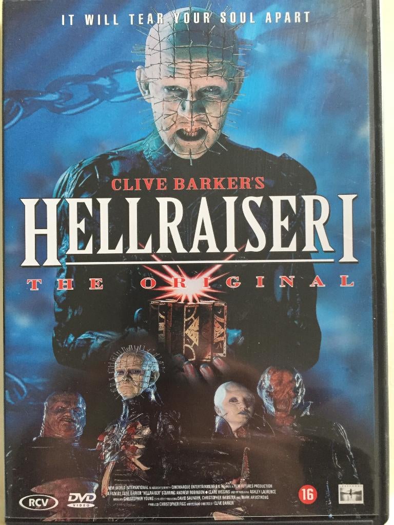 Hellraiser, Vanaf 16 jaar, Ophalen of Verzenden, Zo goed als nieuw, Overige genres