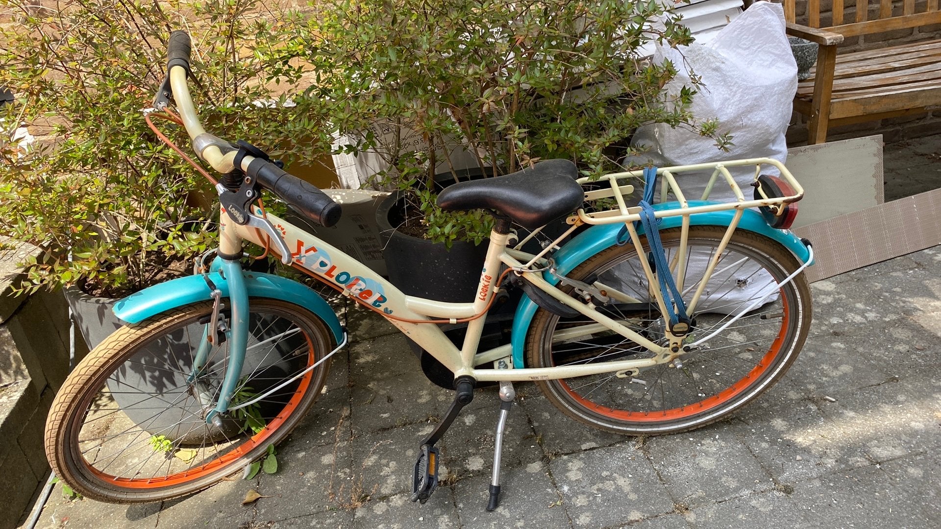 Kinderfiets voor 6-9jaar (merk Loekie, 20inch), Fietsen en Brommers, Fietsen | Meisjes, Ophalen, Zo goed als nieuw, 20 inch