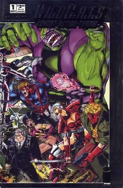Wildc.a.t.s. Sourcebook #1 (1993) Image Comics, Eén comic, Amerika, Verzenden, Zo goed als nieuw