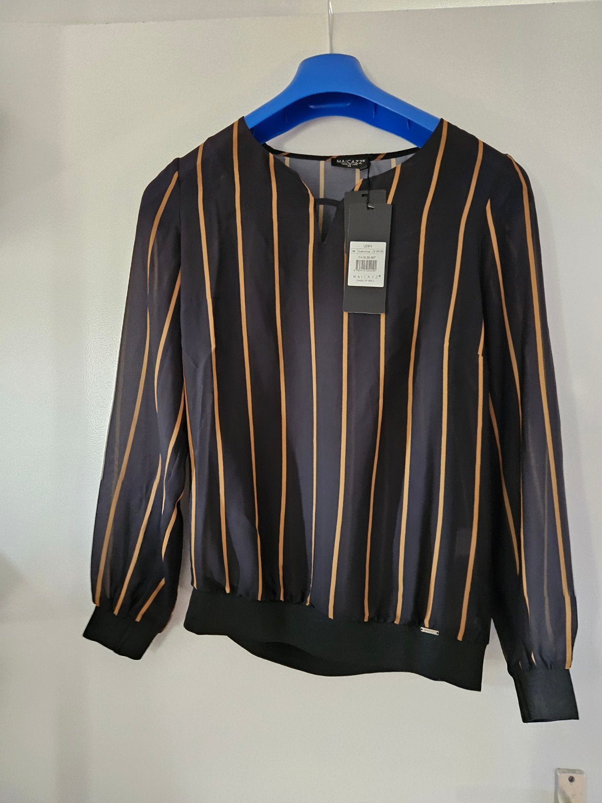 Maicazz blouse - Maat 34 (XS)- NIEUW, Zwart, Onbekend, Nieuw, Ophalen of Verzenden