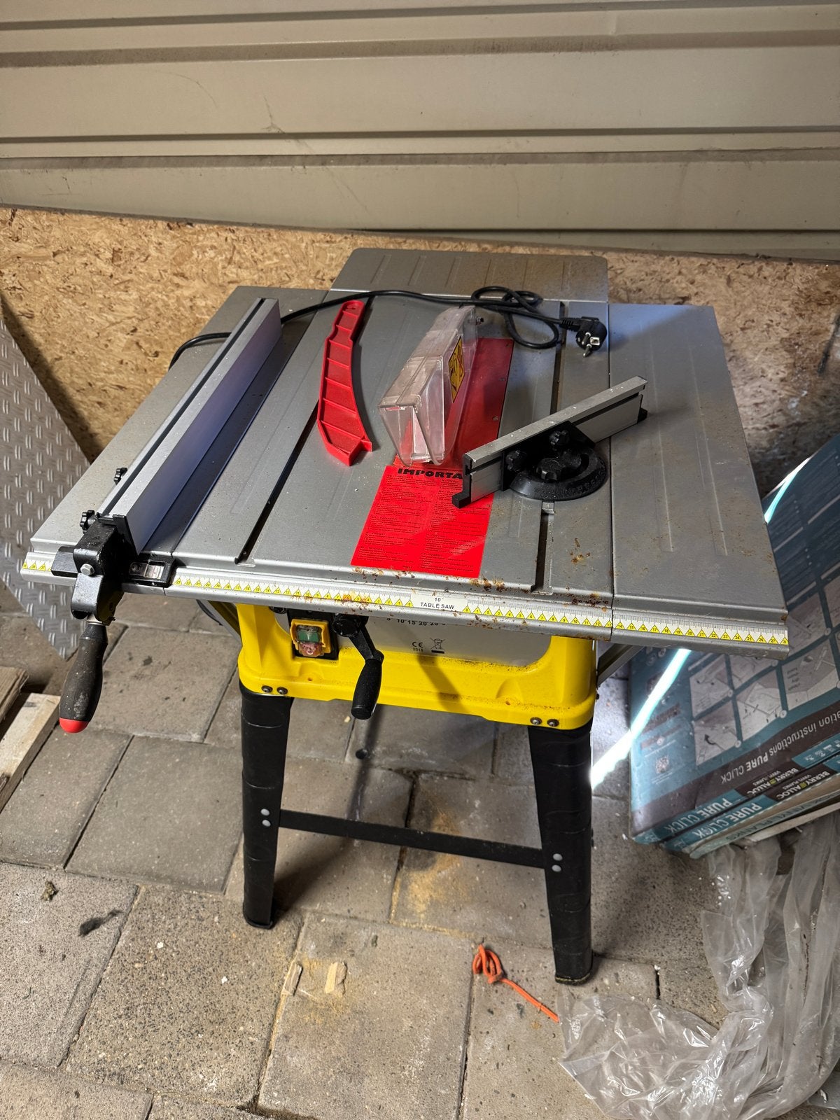 Zaagtafel - Bruder Mannesmann (nooit gebruikt), Doe-het-zelf en Verbouw, Gereedschap | Zaagmachines, Nieuw, Cirkelzaag, 1200 watt of meer
