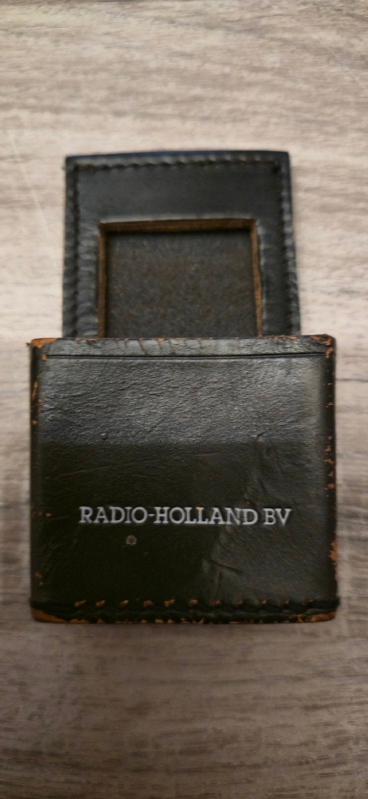 Vintage Leren houder pager Motorola "brandweer pieper".Semap, Ophalen of Verzenden, Overige soorten, Nederland, Overige typen