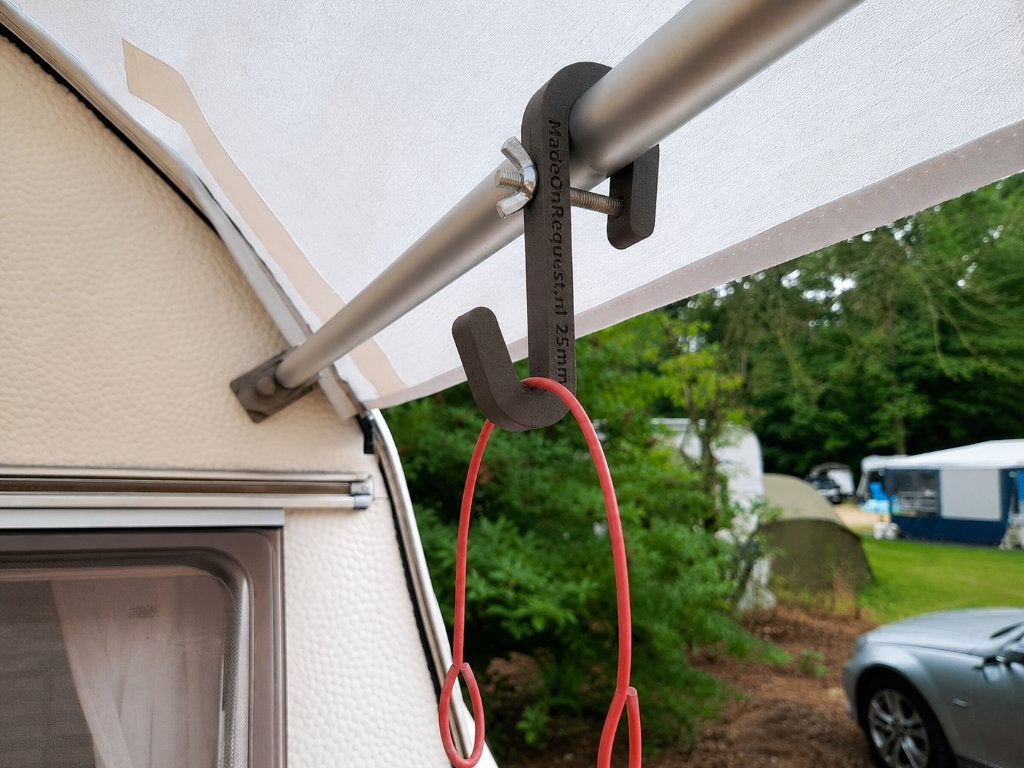 4x Universele bevestigingshaken-voortent-luifel-camper-jacht, Ophalen of Verzenden