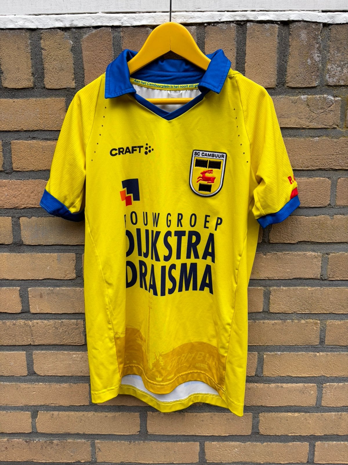 SC Cambuur thuisshirt 2022/2023 kids maat 134/140, Ophalen of Verzenden, Gebruikt, Overige binnenlandse clubs, Shirt