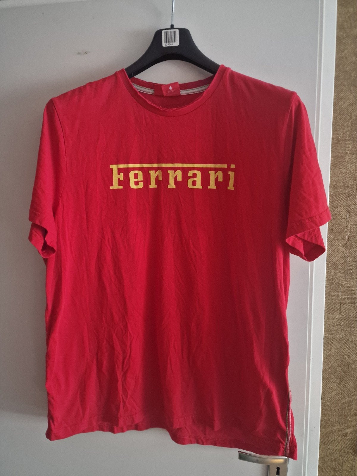 Vintage Ferrari shirt jaren 90 XXL, Ophalen of Verzenden, Gedragen, Maat 56/58 (XL), Rood
