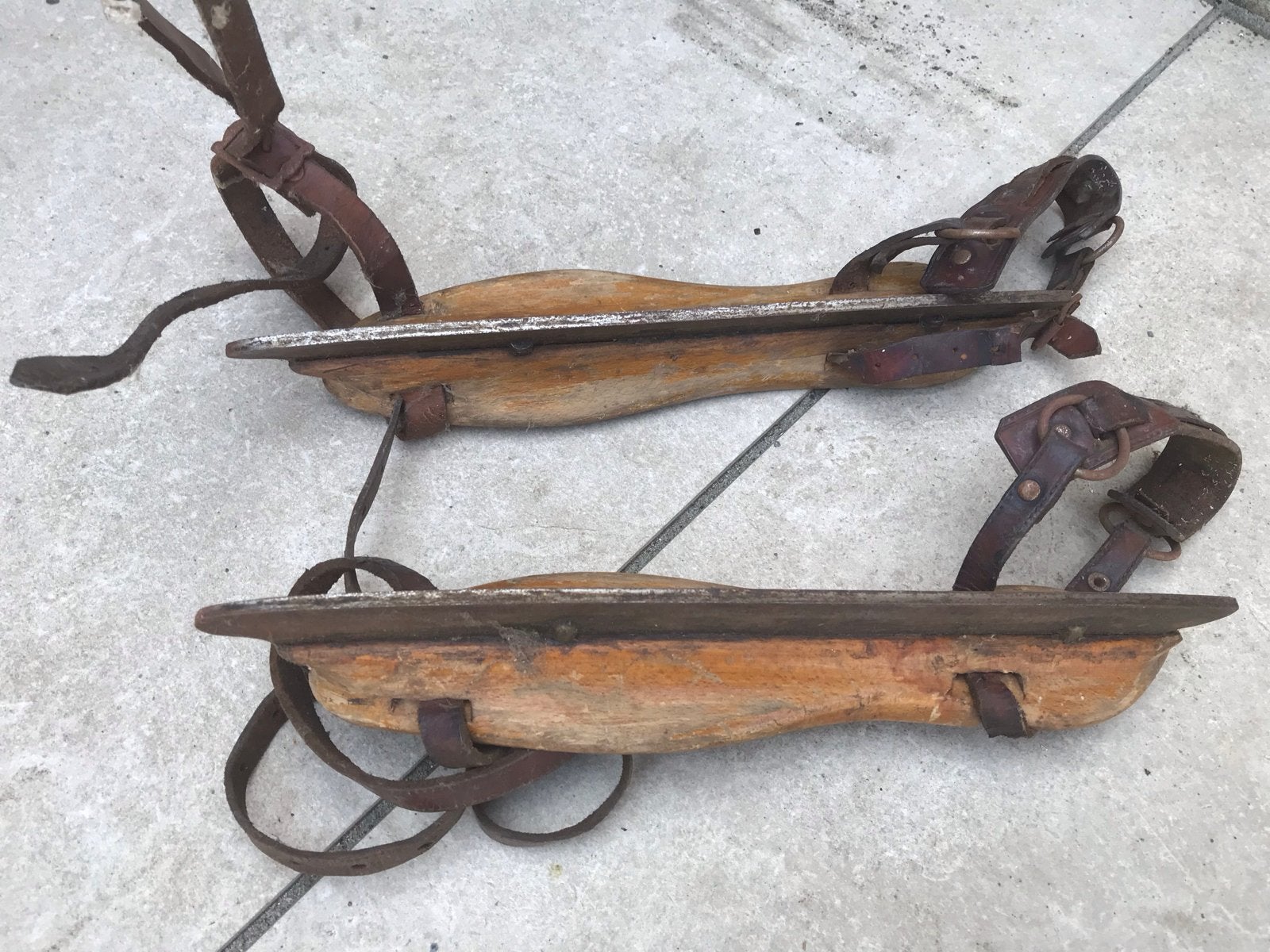 Vintage Friese doorlopers - Schaatsen in goede staat., Sport en Fitness, Ophalen of Verzenden, Gebruikt, Friese doorlopers