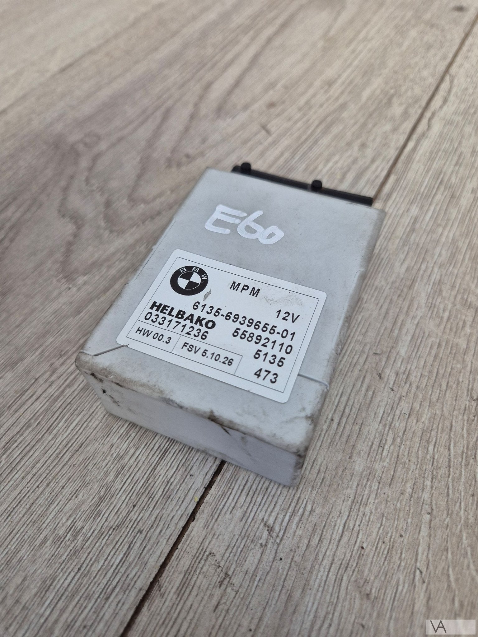 MPM module Micro Power Module van BMW 5 serie E60 6939655, Gebruikt, -, -, Ophalen of Verzenden