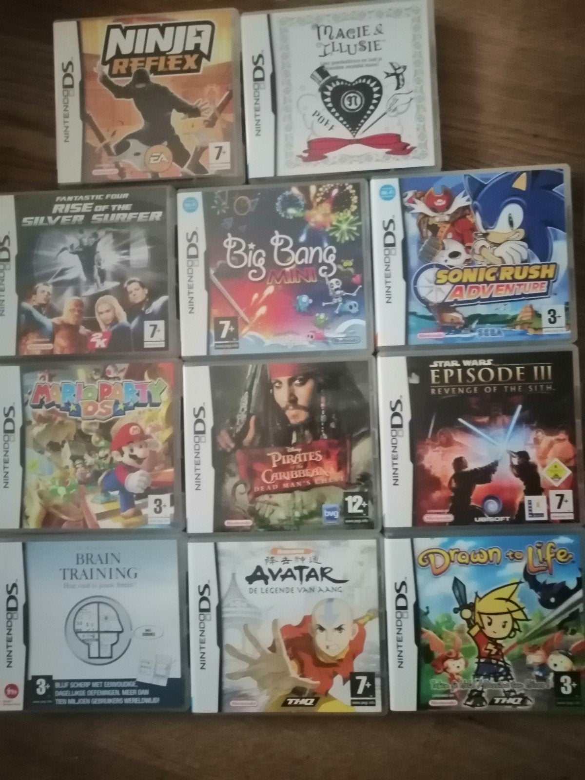 Diverse Nintendo DS Spellen, Puzzel en Educatief, Gebruikt, 1 speler, Ophalen of Verzenden