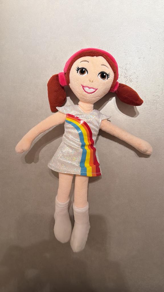 K3 Hanne Rood Haar Pluche Knuffel 30 cm, Ophalen of Verzenden, Nieuw, Overige typen