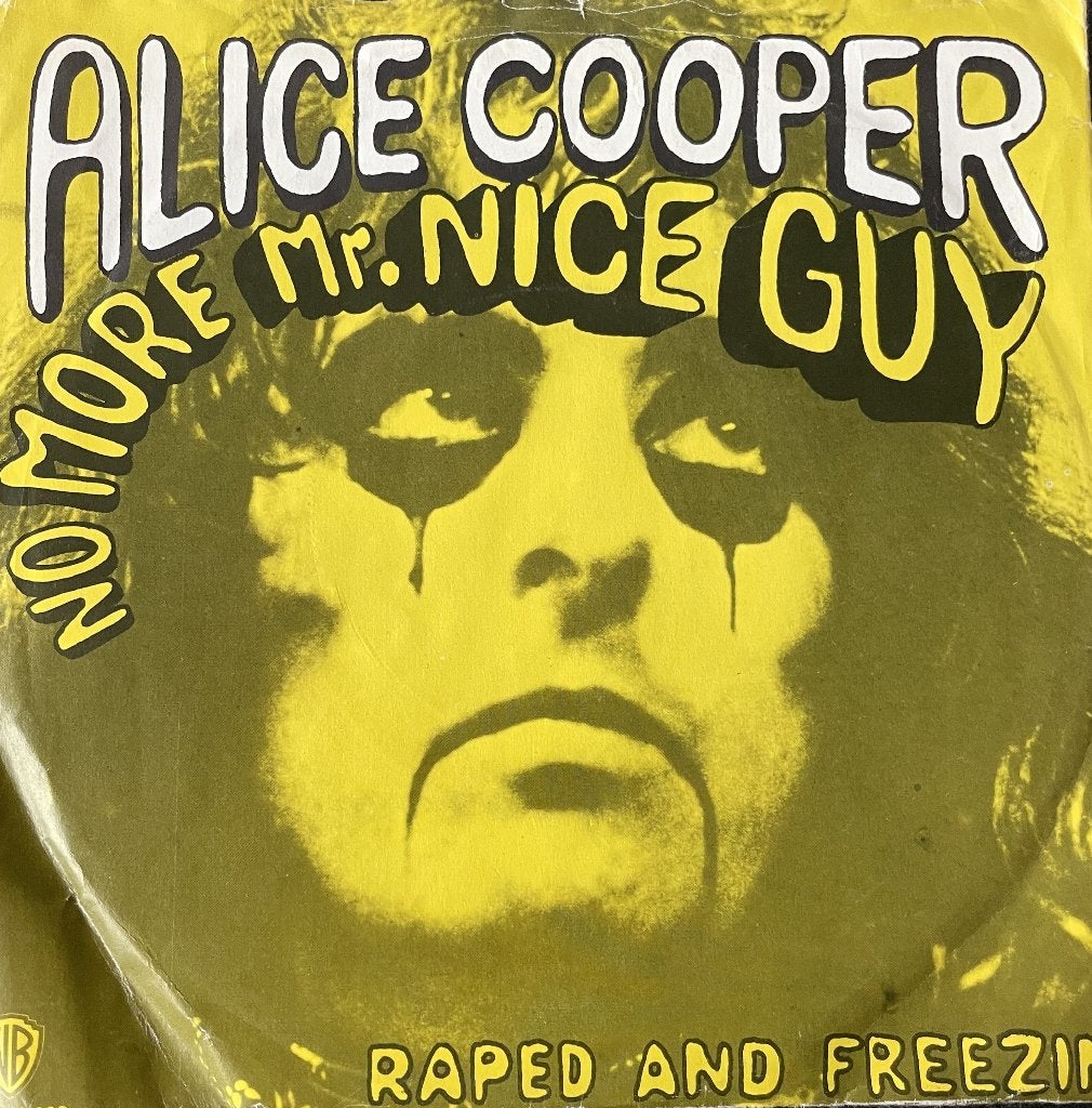 SINGLE: Alice Cooper - No more Mr. Nice Guy 1973, 7 inch, Ophalen of Verzenden, Zo goed als nieuw, Pop