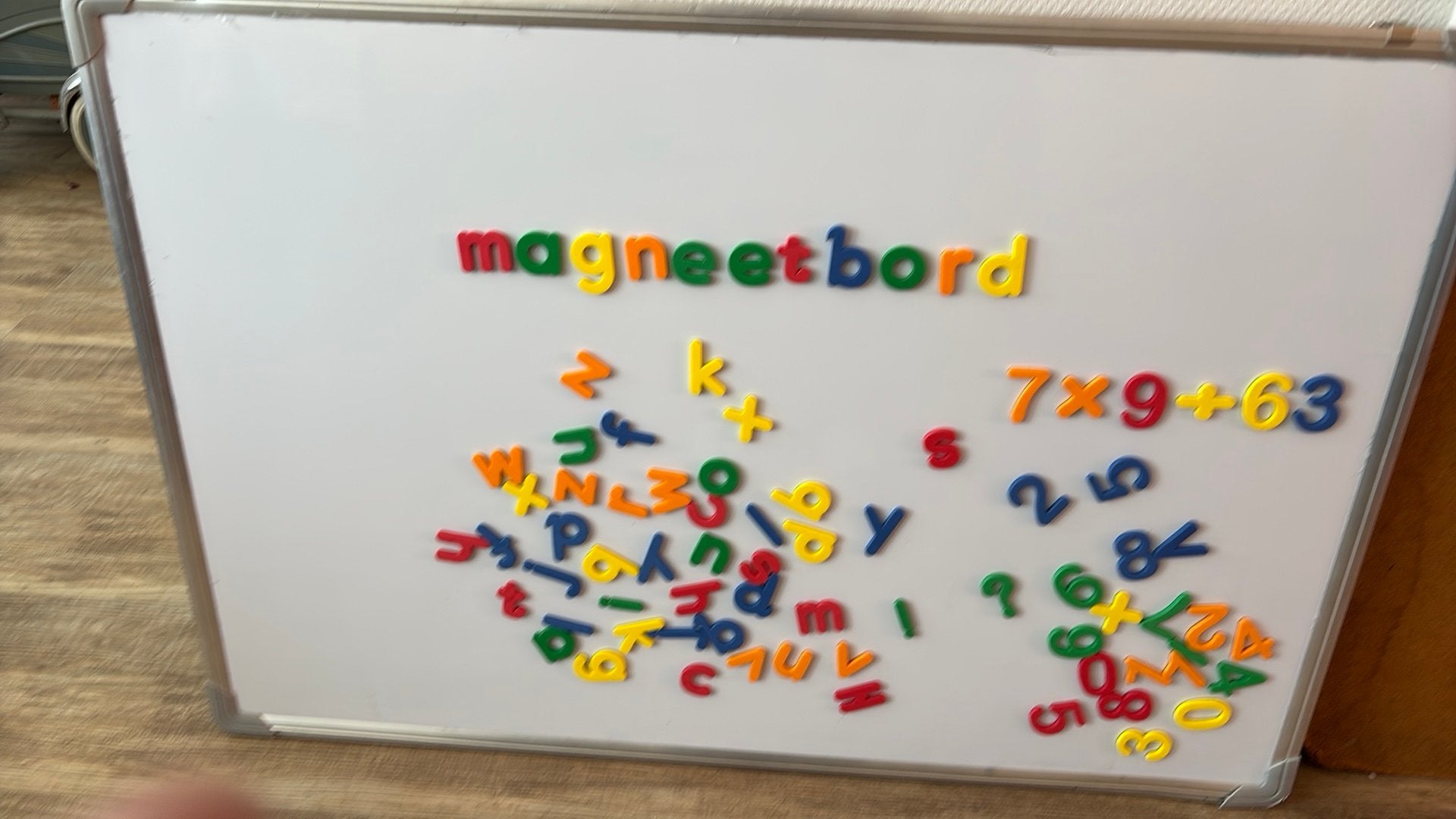 Magneet bord, Kinderen en Baby's, Speelgoed | Educatief en Creatief, Ophalen, Gebruikt