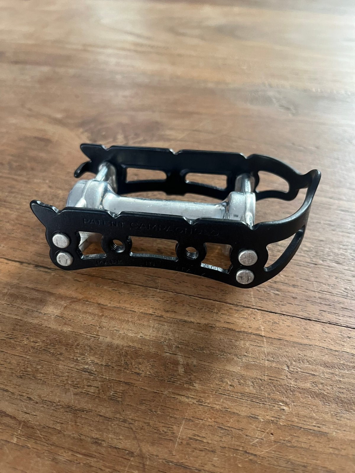 Campagnolo Super Record linker pedaal gebruikt, Fietsen en Brommers, Crankstel of Pedalen, Ophalen of Verzenden, Zo goed als nieuw