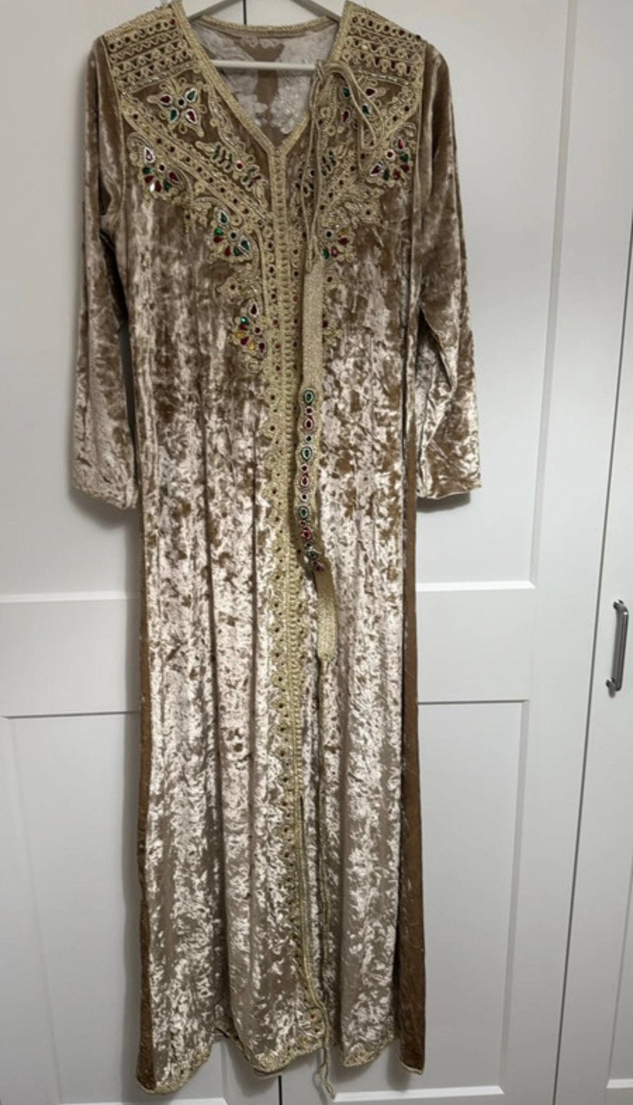 Marokkaqnse kaftan, Ophalen of Verzenden, Zo goed als nieuw, Onder de knie