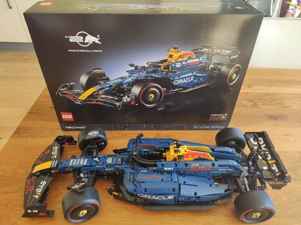 Lego Technic 42206 Red Bull F1, Ophalen, Zo goed als nieuw