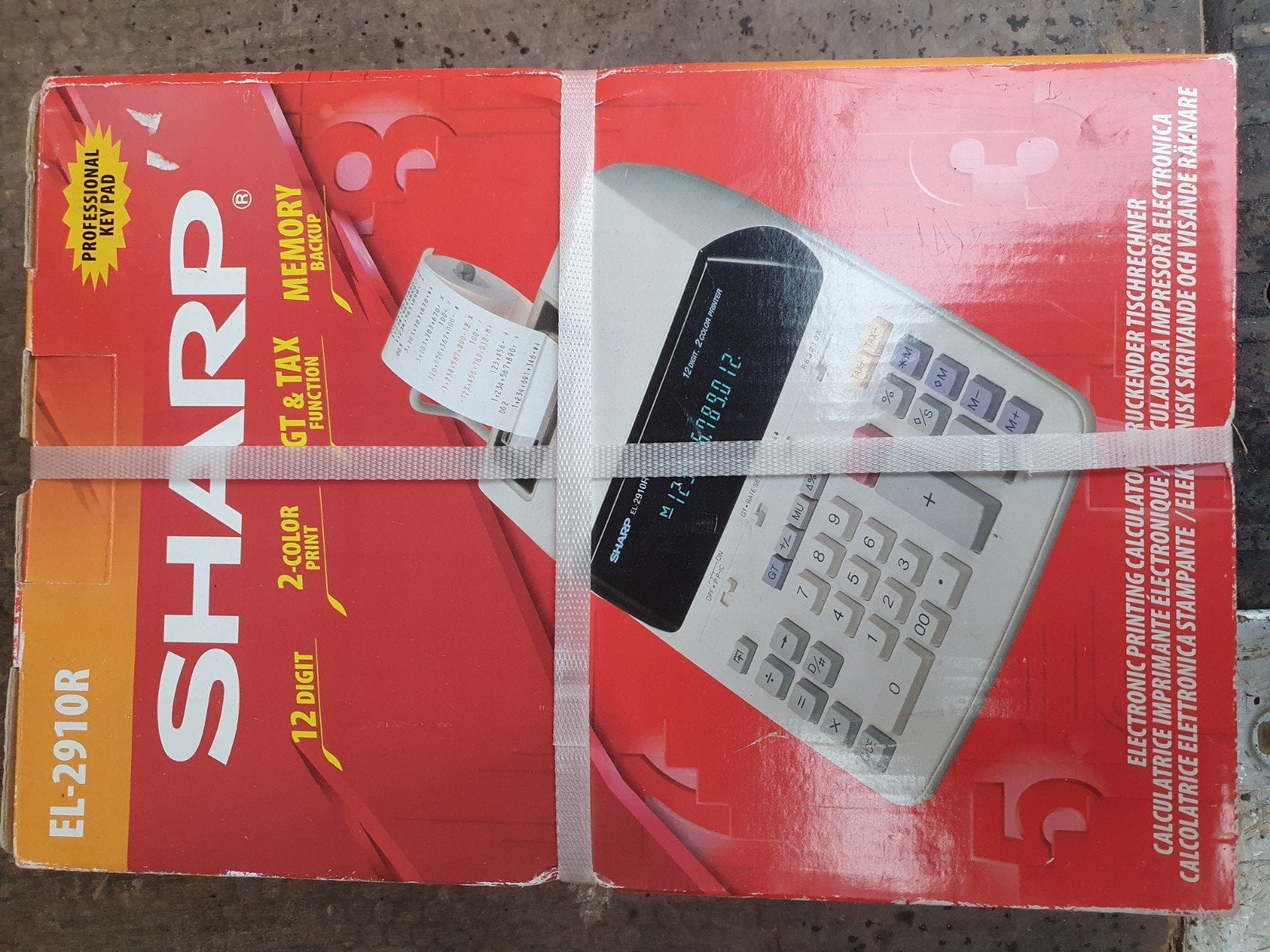 sharp rekenmachine NIEUW, Ophalen of Verzenden